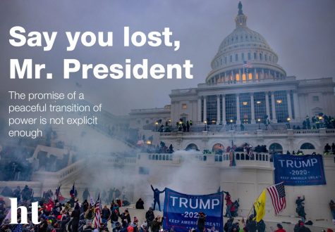 Say you lost, Mr. President