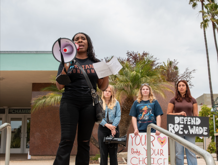 Los Angeles Community College District Board Trustee Nichelle Henderson spoke on her pro-choice beliefs and her personal experience of having an abortion.