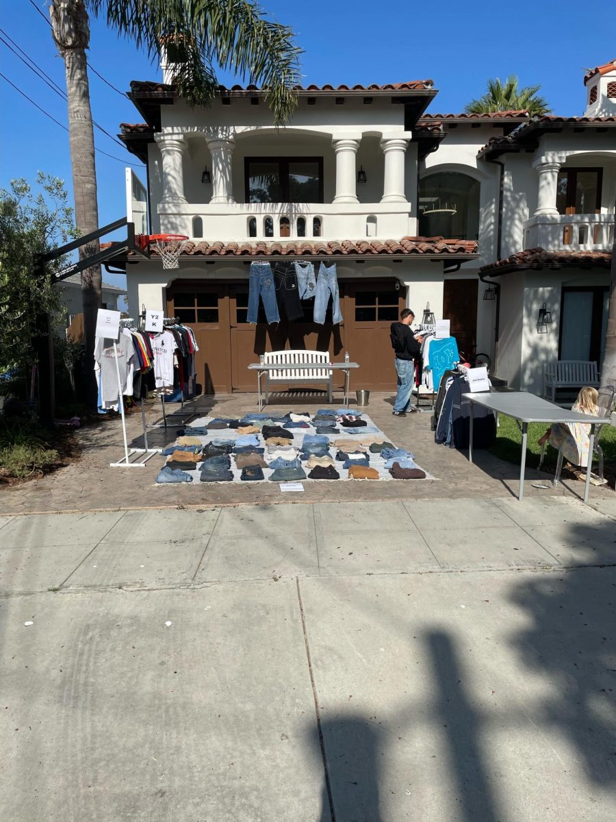 He hosts monthly sales in front of his home that attract dozens of customers.