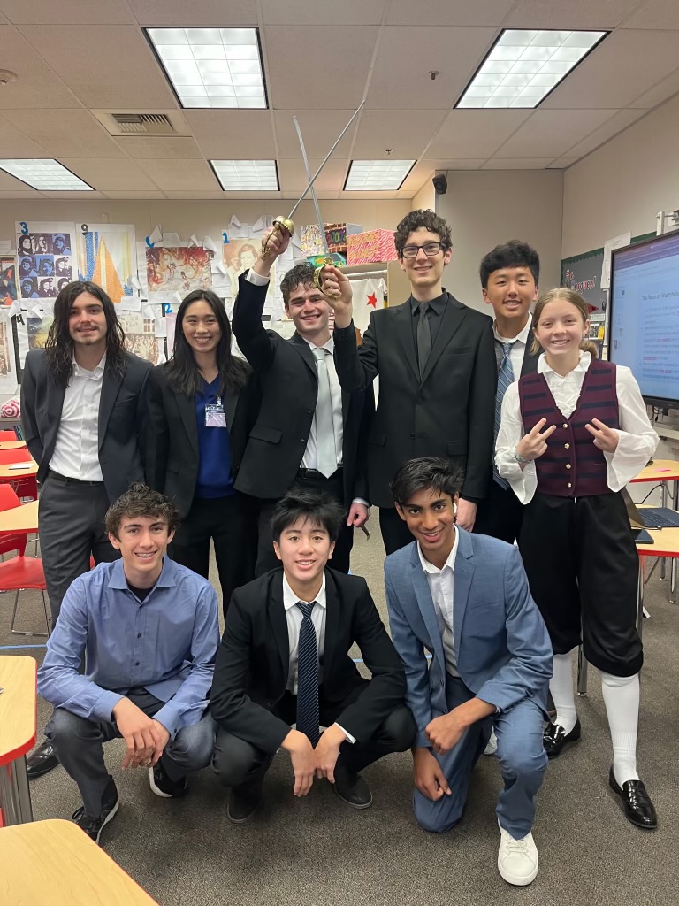 Model United Nations members participating at the South Bay Invitational conference. 
Photo courtesy of Jacob Nguyen